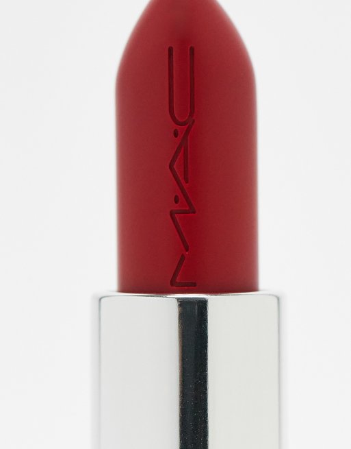 MAC - Macximal - Sleek Satin Lippenstift - Left On Red, 2 van 4