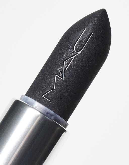 MAC - Macximal - Zijdezachte Matte Lippenstift in 'Caviar', 3 van 4