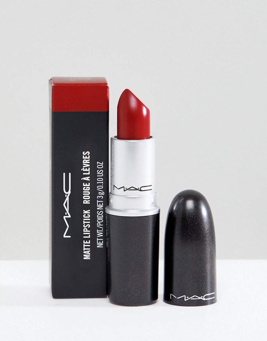 MAC Matte Lipstick - Russian Red-No color