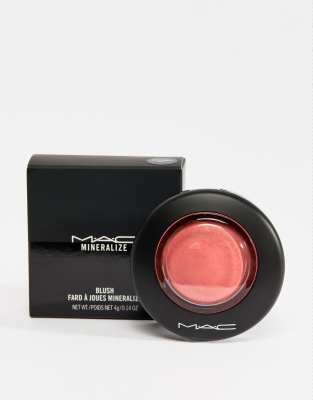 mac mineralize blush hey coral