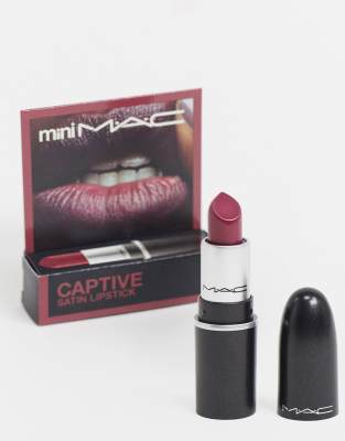 Mac Mini Mac Satin Lipstick Captive Wamsi