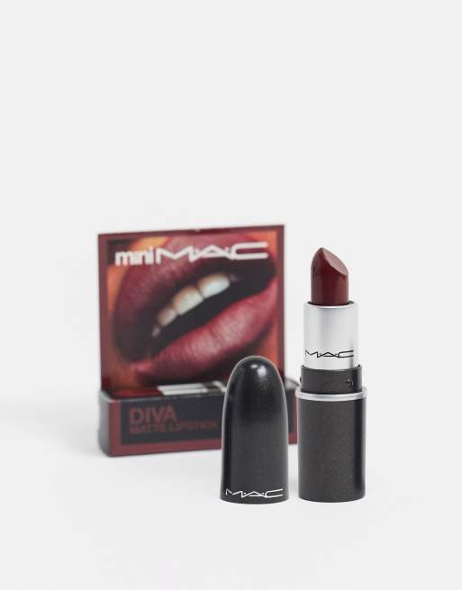 Mini MAC Traditional Matte Lipstick - Diva | ASOS