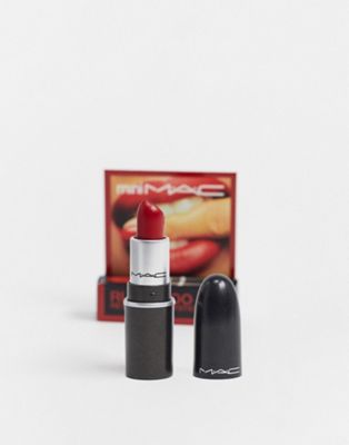 Samtykke Tørke satellit MAC Mini MAC Traditional Matte Lipstick - Ruby Woo | ASOS