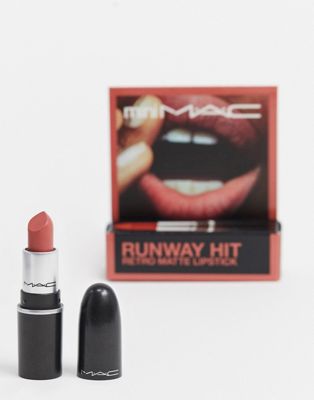 MAC Mini MAC Traditional Matte Lipstick - Runway Hit - ASOS Price Checker