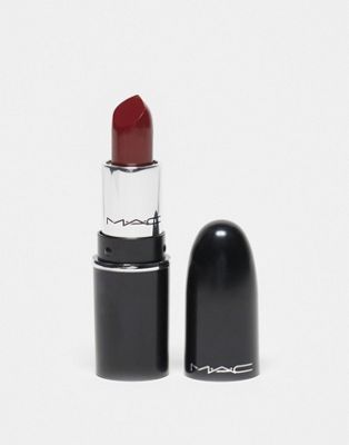Mac Mini Ximal Silky Matte Lipstick- Diva-red In White