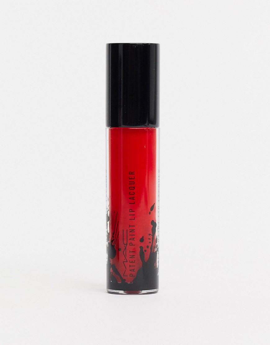 MAC – Patent Paint Lip Lacquer – Flytande läppstift, nyans Eternal Sunshine-Röd