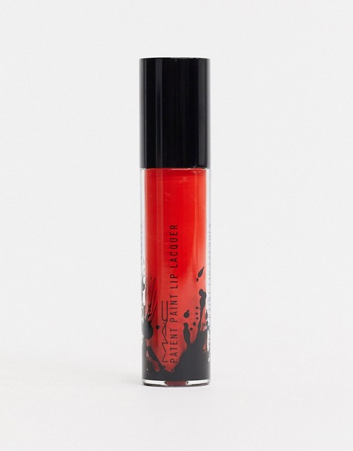 MAC Patent Paint Lip Lacquer in Red Enamel