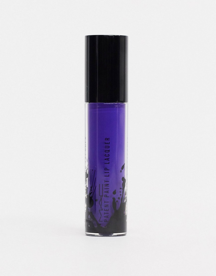 MAC Patent Paint Lip Lacquer in Shellac Shocked-Purple