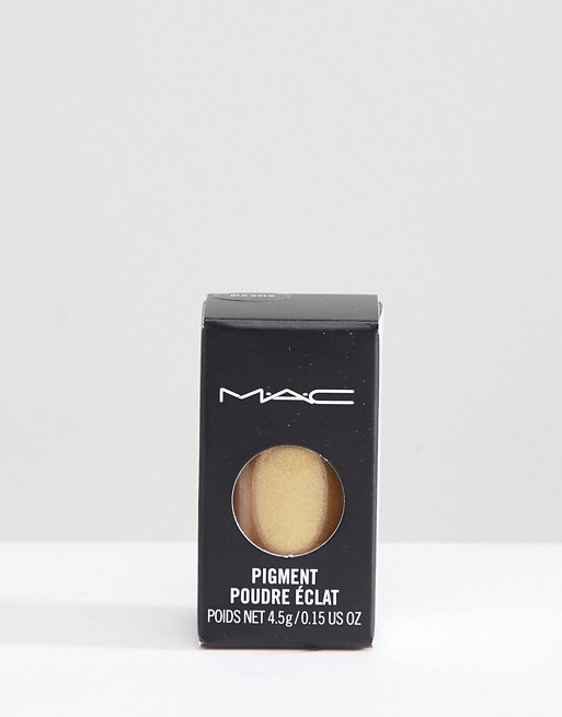 mac pigment gold
