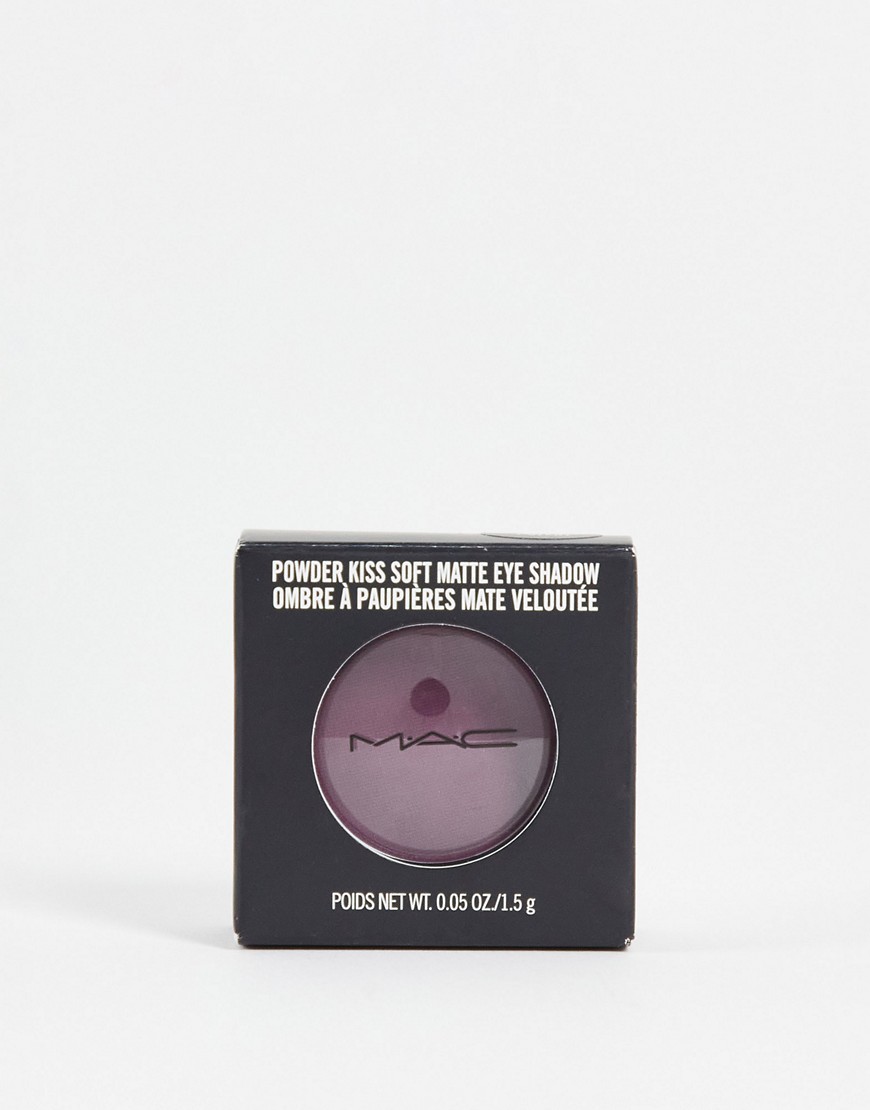 Mac Powder Kiss Eyeshadow - P For Potent-purple
