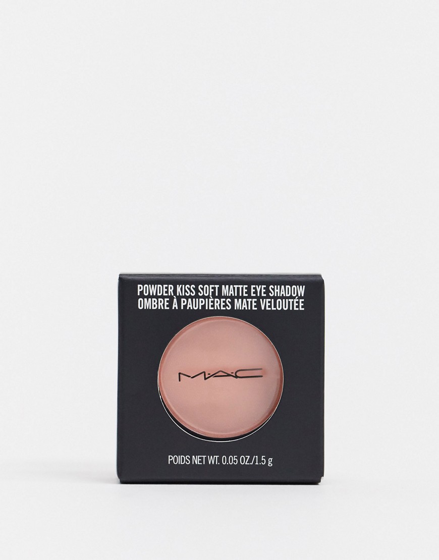 MAC Powder Kiss Eyeshadow - Strike A Pose-Pink