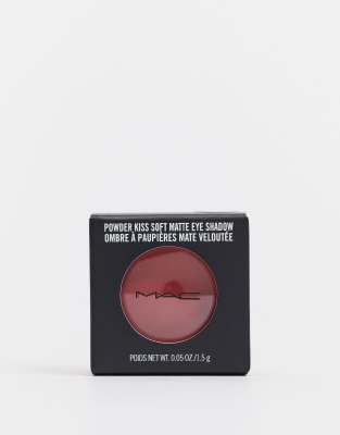 Shop Mac Powder Kiss Eyeshadow - Werk Werk Werk-red