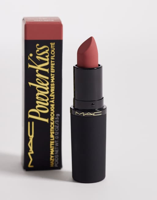 MAC – Powder Kiss Hazy – Matt läppstift - Brick Through, 2 av 4