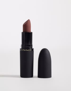 MAC Powder Kiss Hazy Matte Lipstick- Turn To The Left