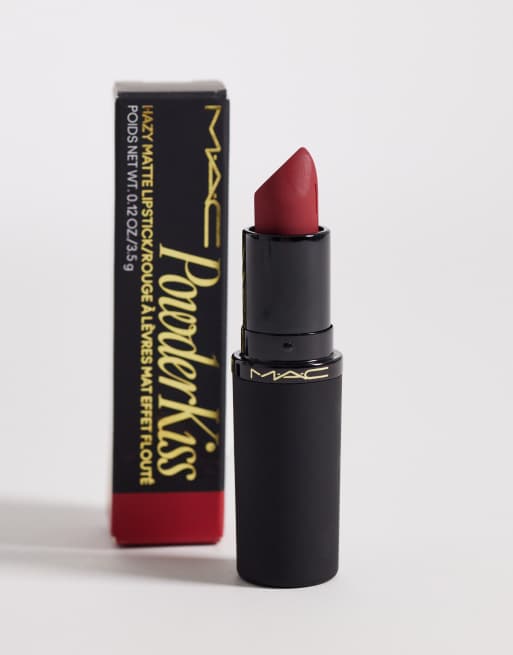 MAC Powder Kiss Hazy Matte Lipstick- Twenty- Fun, 3 of 4