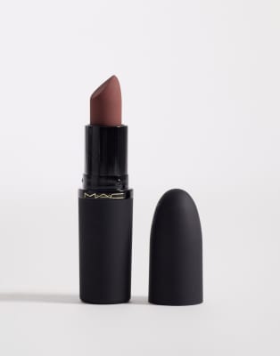 MAC - Powder Kiss - Hazy - Matter Lippenstift - Turn To The Left-Brown