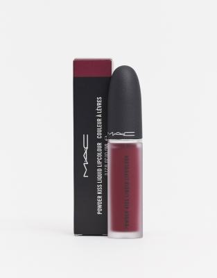 MAC - Powder Kiss - Lippenstift - Burning Love-Lila