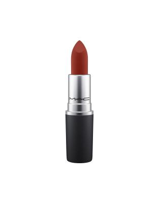 MAC - Powder Kiss - Lippenstift in Dubonnet Buzz-Braun