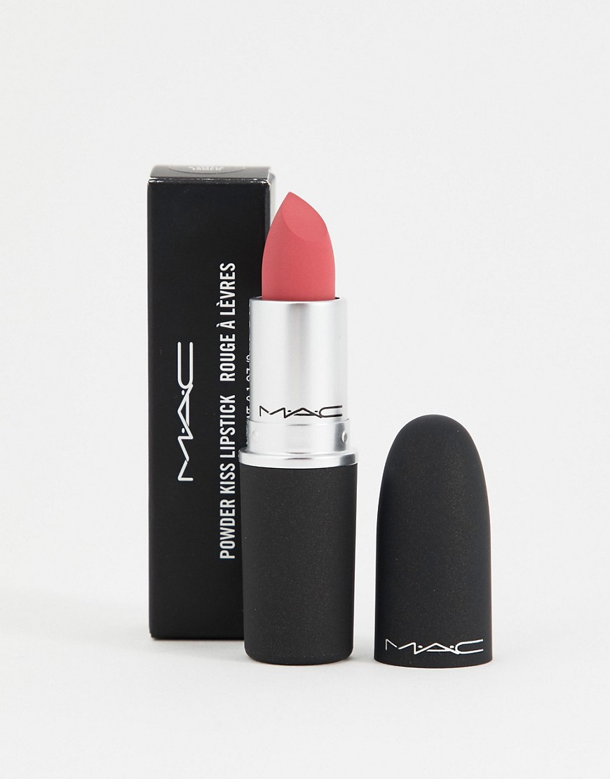 Mac Powder Kiss Lipstick - A Little Tamed-no Color In Sheer Outrage