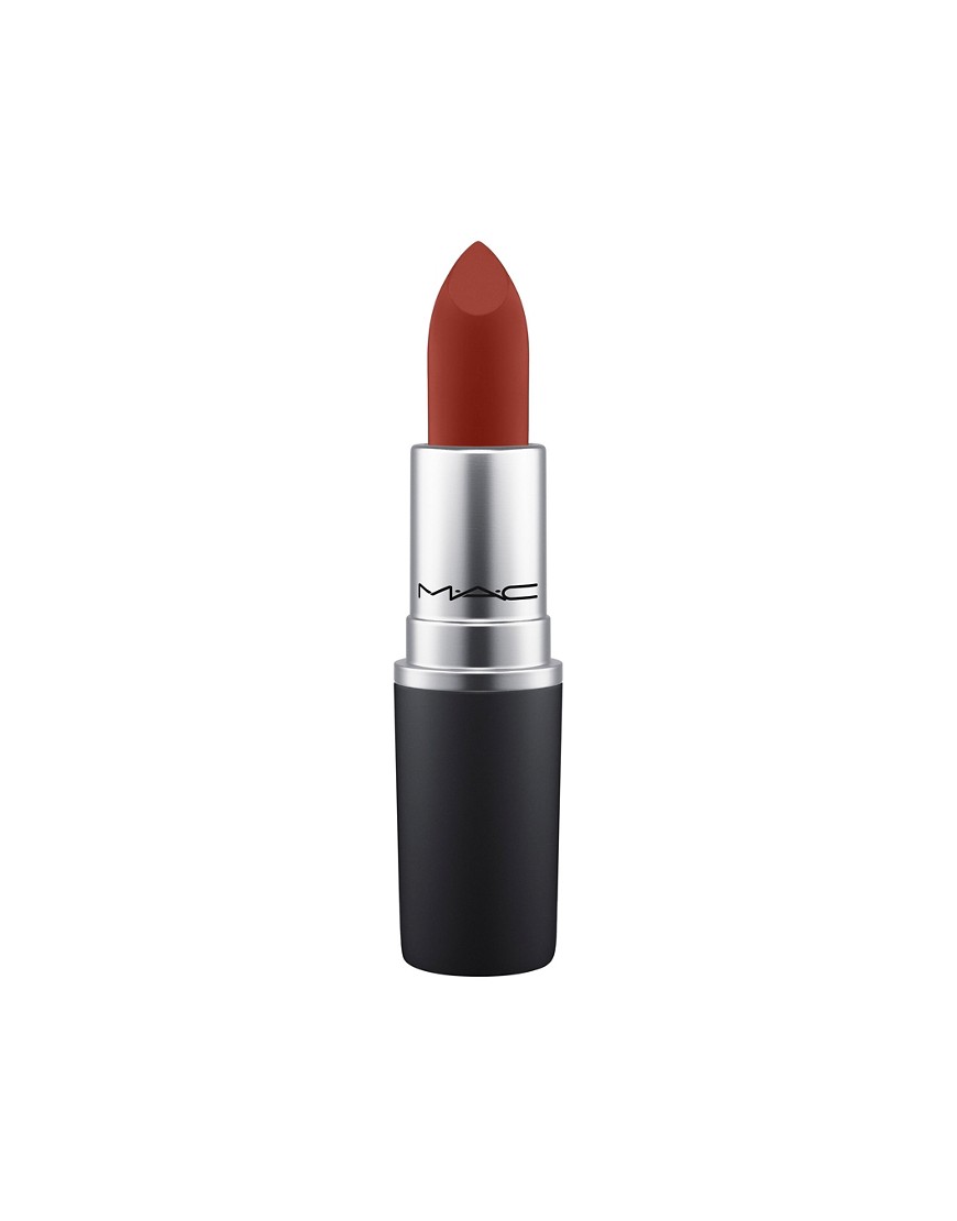 MAC Powder Kiss Lipstick - Dubonnet Buzz-Red