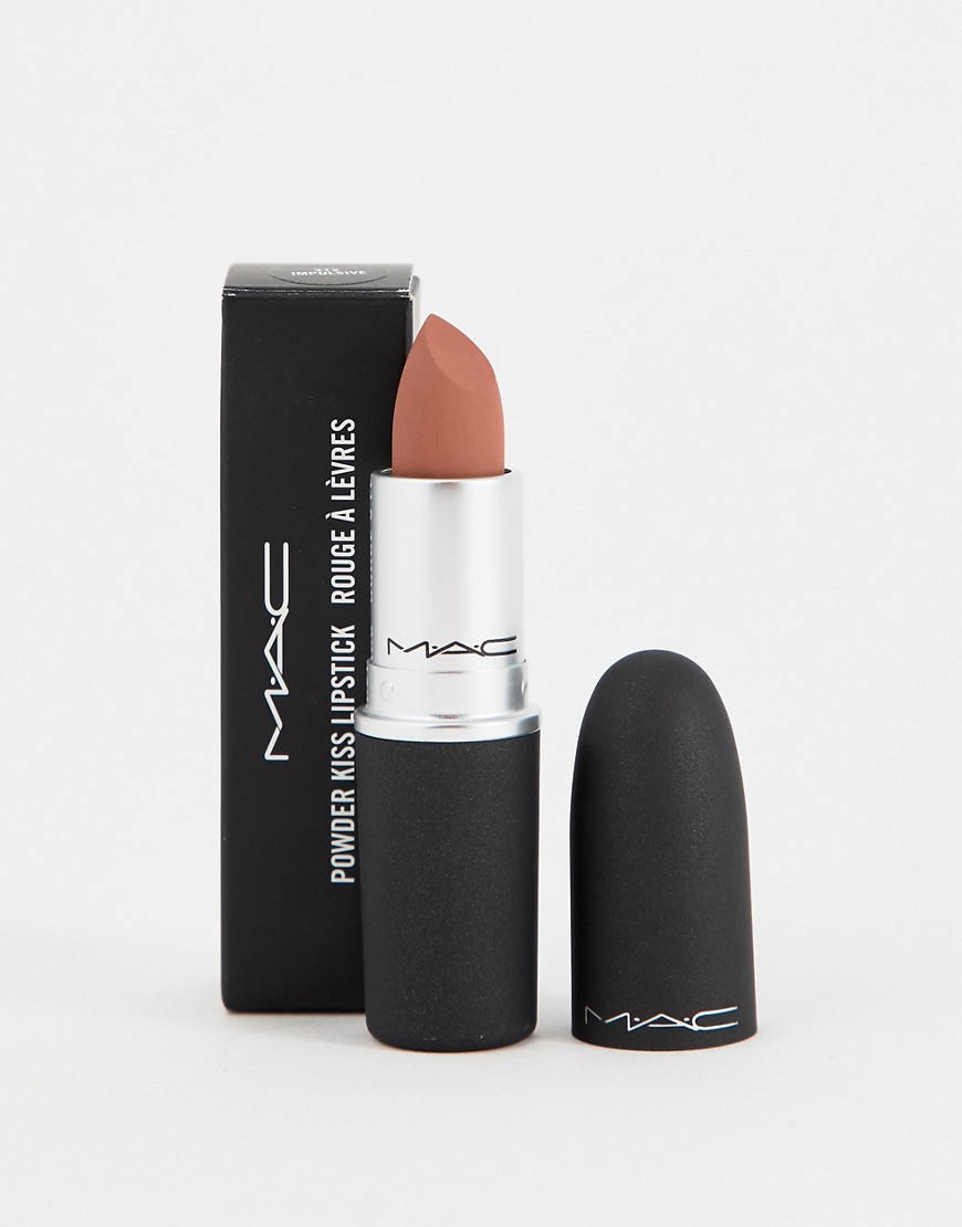 Mac Powder Kiss Lipstick - Impulsive-no Color In Teddy 2.0