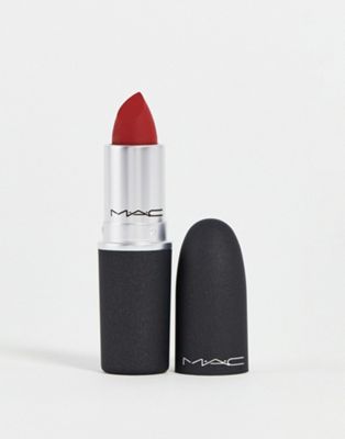 MAC Powder Kiss Lipstick - Ruby New - ASOS Price Checker