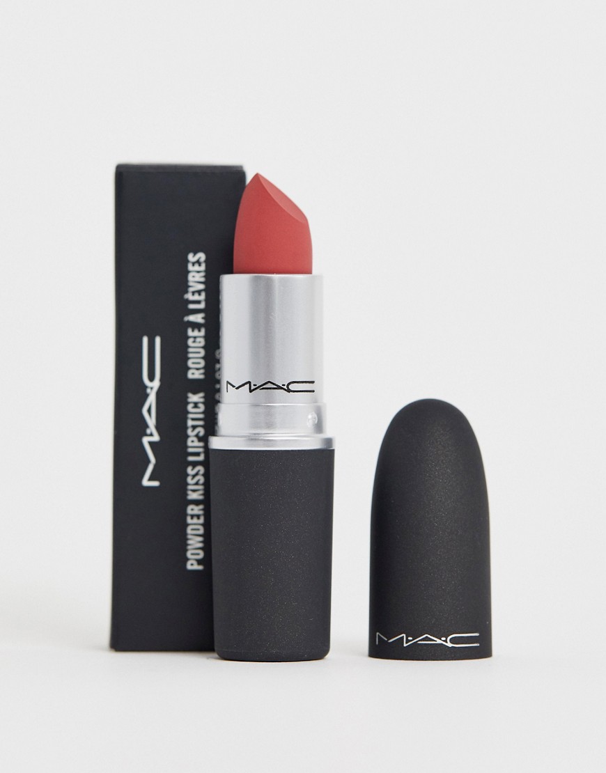 MAC Powder Kiss Lipstick - Stay Curious-Pink