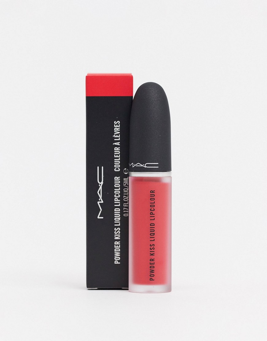 Mac Powder Kiss Liquid Lip - Escandalo-red