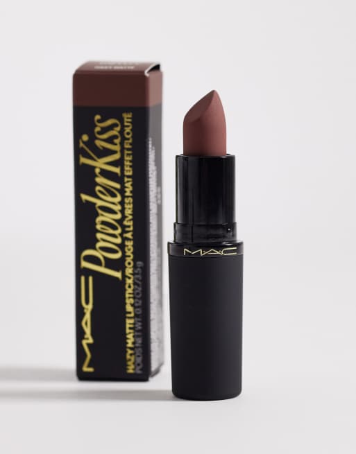 MAC – Powder Kiss – Matowa pomadka do ust – Turn To The Left, 3 z 4