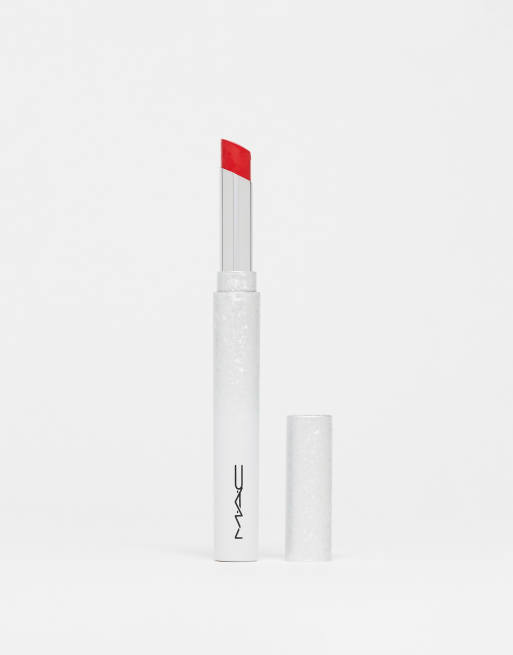 MAC – Powder Kiss Velvet Blur – Pomadka w smukłym sztyfcie – Merry Cherry