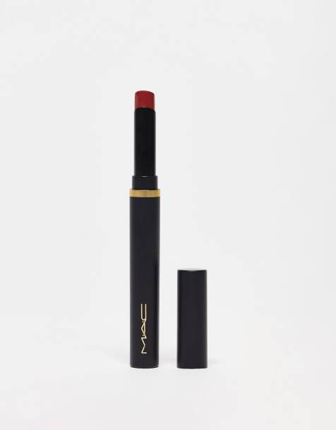 MAC - Powder Kiss Velvet Blur Slim Lipstick - Devoted To Chili - view 1