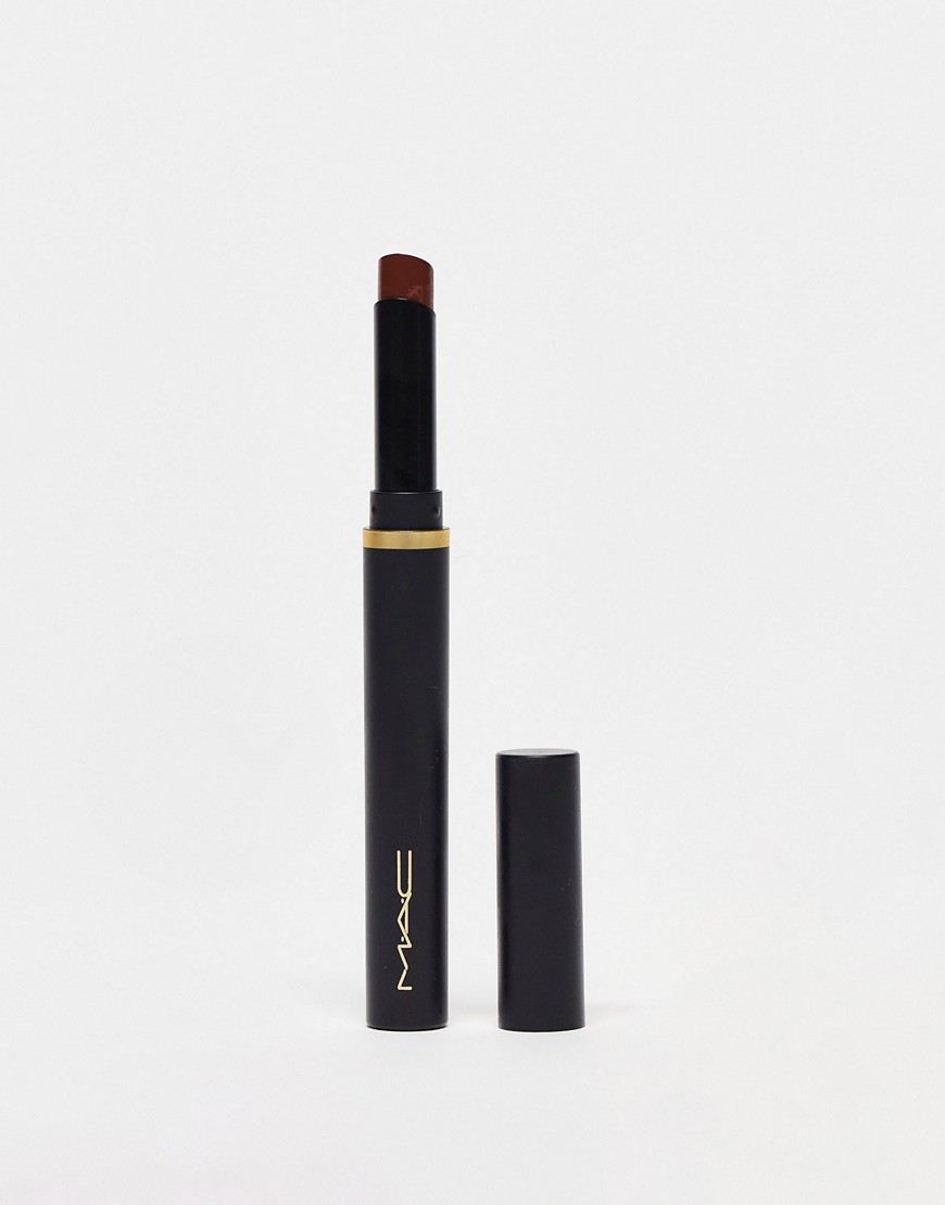 MAC Powder Kiss Velvet Blur Slim Lipstick - Nutmeg Ganache-Neutral