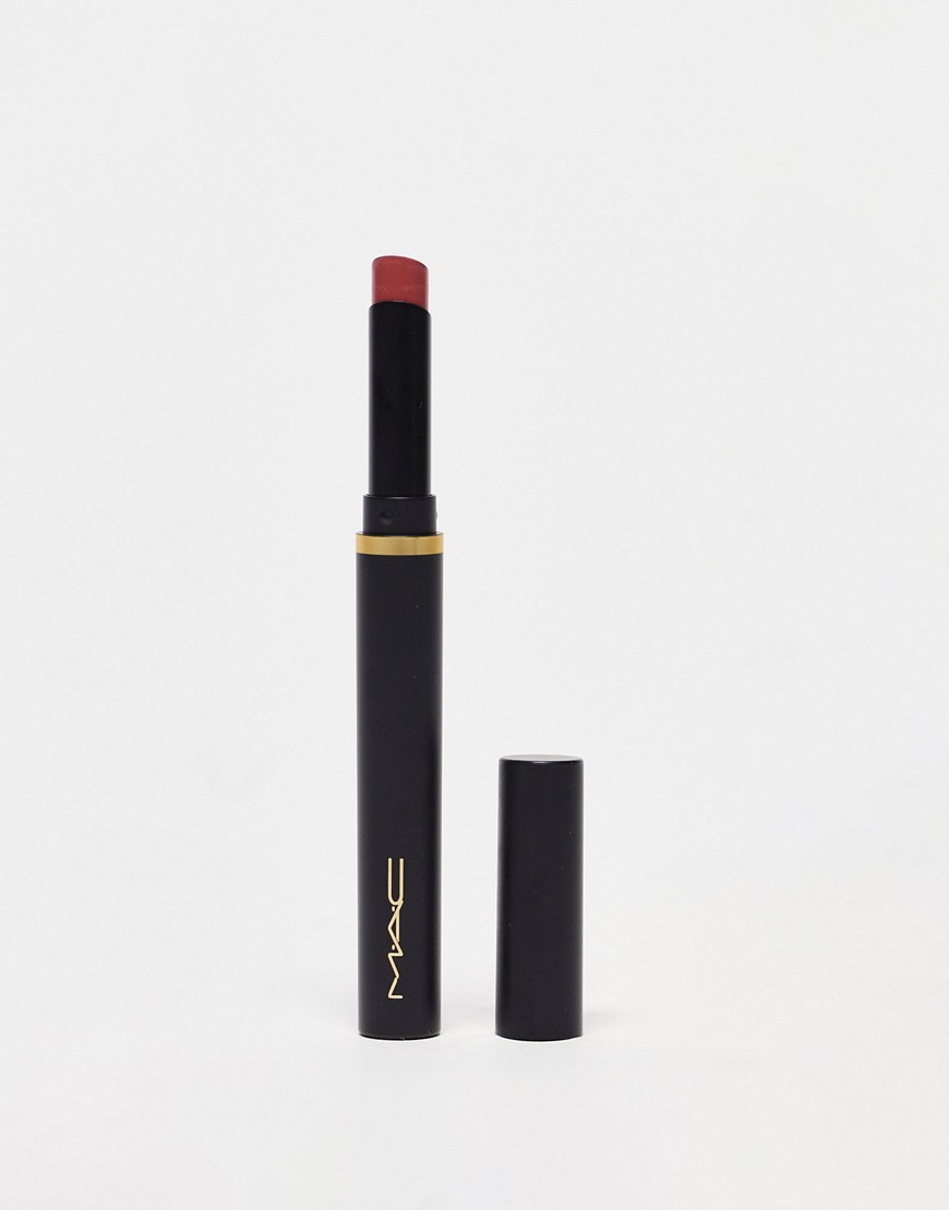 MAC Powder Kiss Velvet Blur Slim Lipstick - Peppery Pink