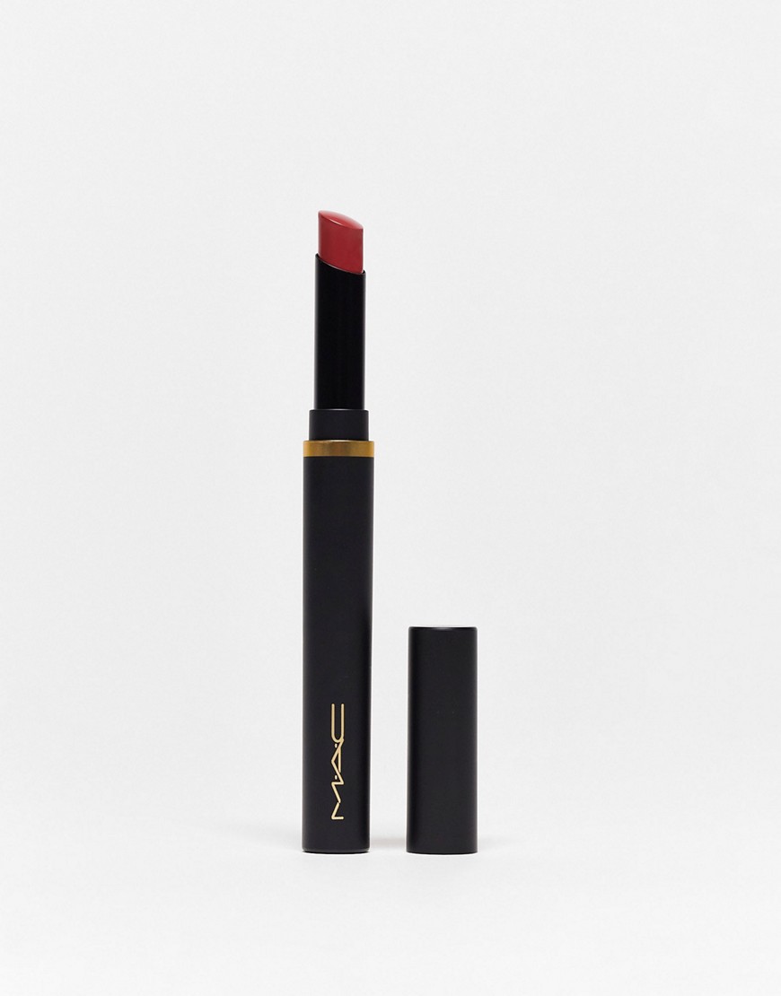 Mac Powder Kiss Velvet Blur Slim Lipstick - Stay Curious-red