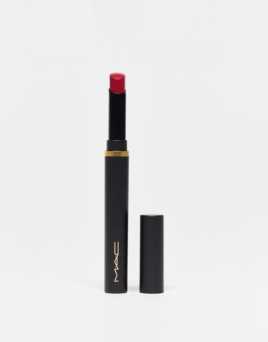 Mac Powder Kiss Velvet Blur Slim Lipstick - Wild Su-pink