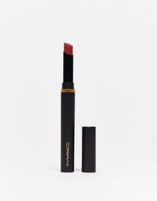 MAC - Powder Kiss - Velvet Blur Slim Stick - Lippenstift - Brickthrough-Rosa