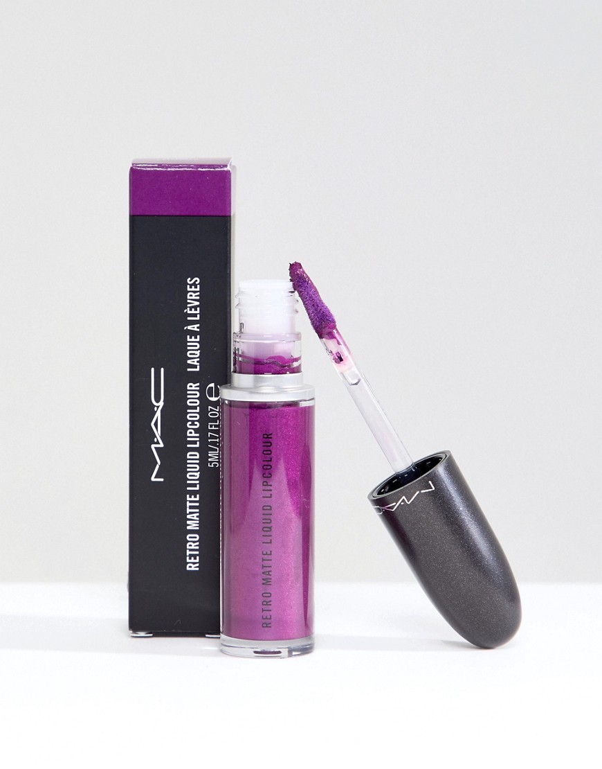 MAC Retro Matte Liquid Lip Metallic - Atomized-Purple