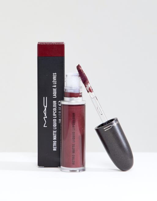 MAC Retro Matte Liquid Lip Metallic - Crowned