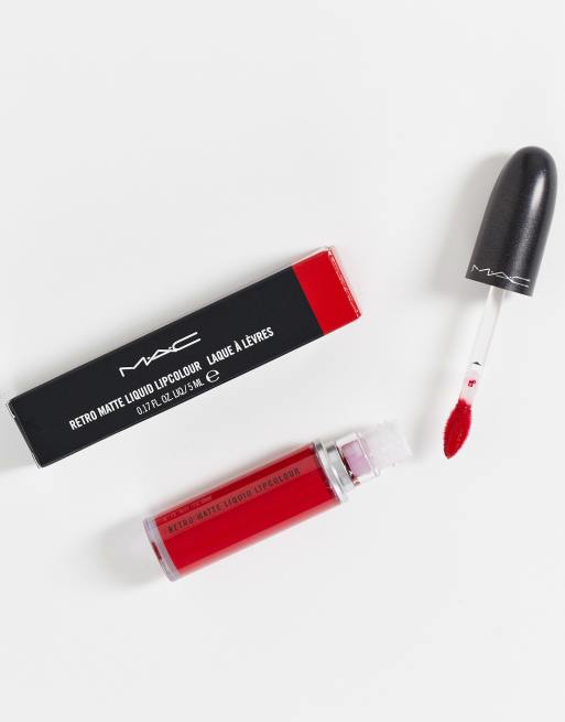 MAC Retro Matte Liquid Lipcolour - Ruby Phew!, 3 of 4