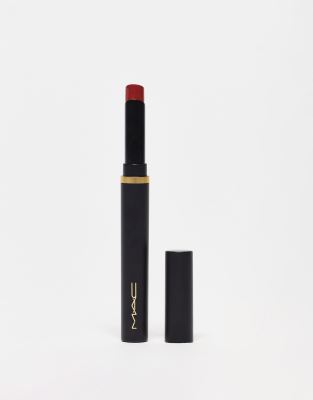 MAC - Rossetto Powder Kiss Velvet Blur Slim - Devoted To Chili - view 1