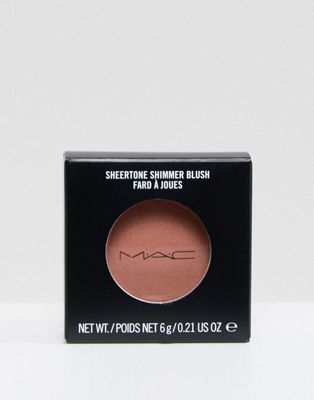 MAC Sheertone Shimmer Blush - Sunbasque - ASOS Price Checker