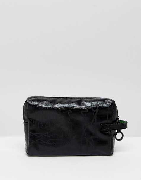 Amazon Com Leather Makeup Bag Womens Small Bag Makeup Kit Handy