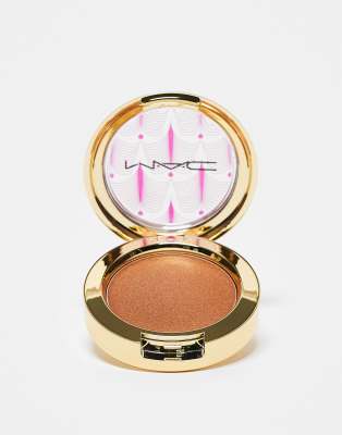 MAC Skinfinish Metallic Cream Blush- Glowing Treasure-Gold