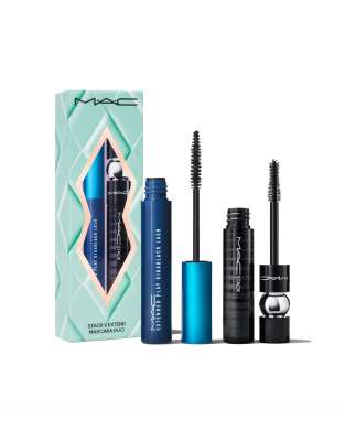 MAC MAC Stack and Extend Mascara Duo - 26% Saving-Black
