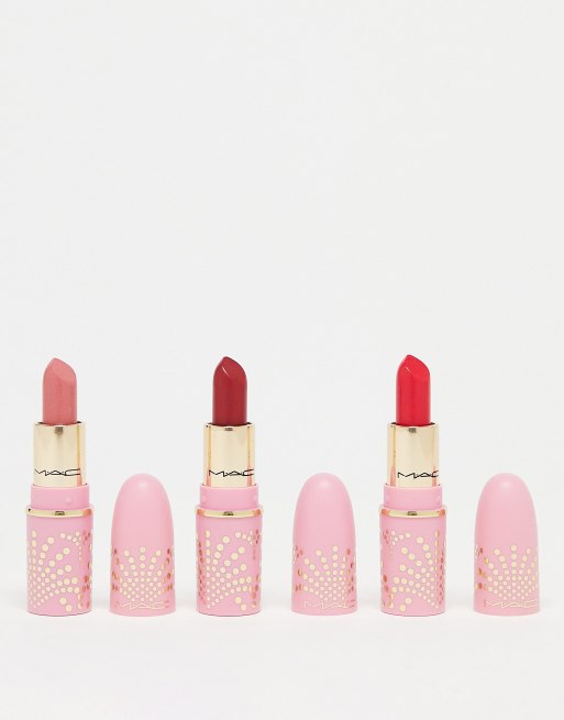 MAC - Taste Of Bubbly - Coffret cadeau de mini rouges à lèvres - Rose - Économie 29 %, 4 de 4