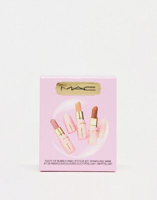 MAC Taste Of Bubbly Mini Lipstick Gift Set - Sparkling Wine (save 29%)