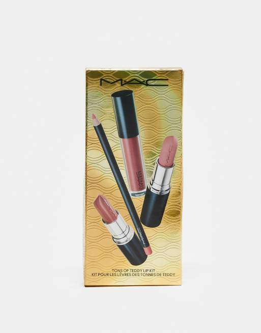 MAC – Tons Of Teddy Lip Kit – Set med läpprodukter – Teddy – Spara 46%