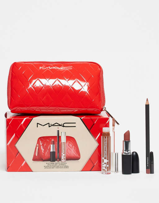 MAC – Trending Tomorrow Lip Trio: Nude – Set med läpprodukter - spara 34%