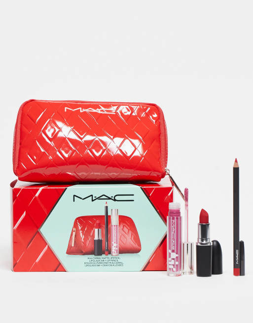 MAC – Trending Tomorrow Lip Trio: Red – Set med läpprodukter - spara 34%