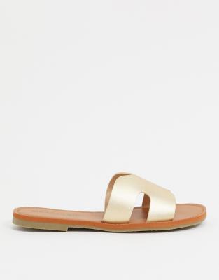 madden girl gold sandals